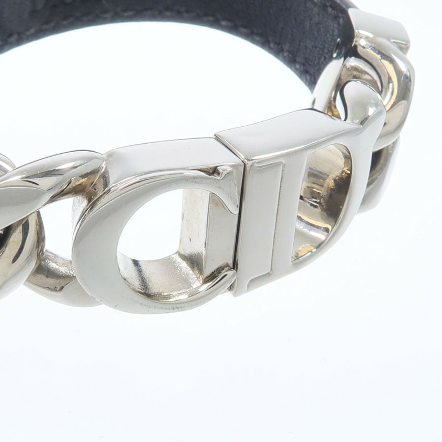 Dior 牛皮皮革/金屬CD Icon Bracelet手鏈-6