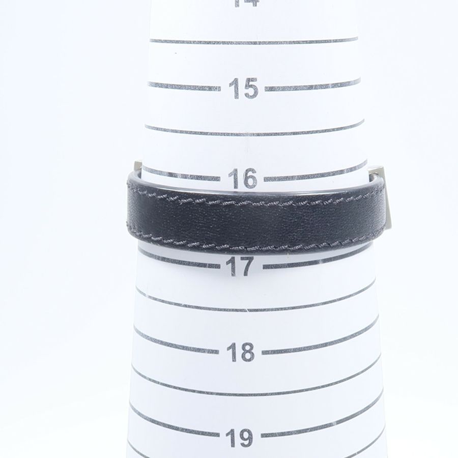 Dior 牛皮皮革/金屬CD Icon Bracelet手鏈-9