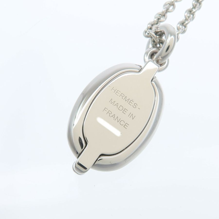 HERMES 金屬Mini Maillon Pendant項鍊-6