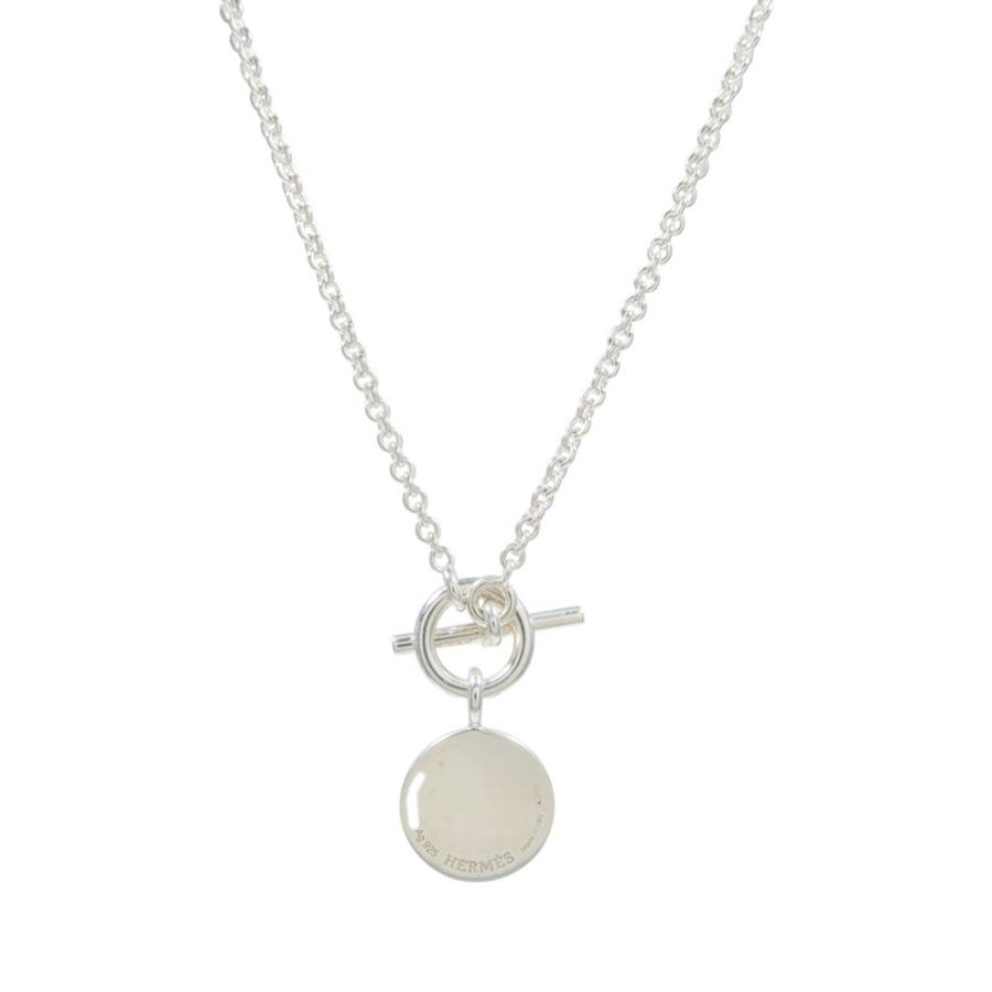 HERMES 金屬Amulettes Ex-Libris Necklace項鍊-1