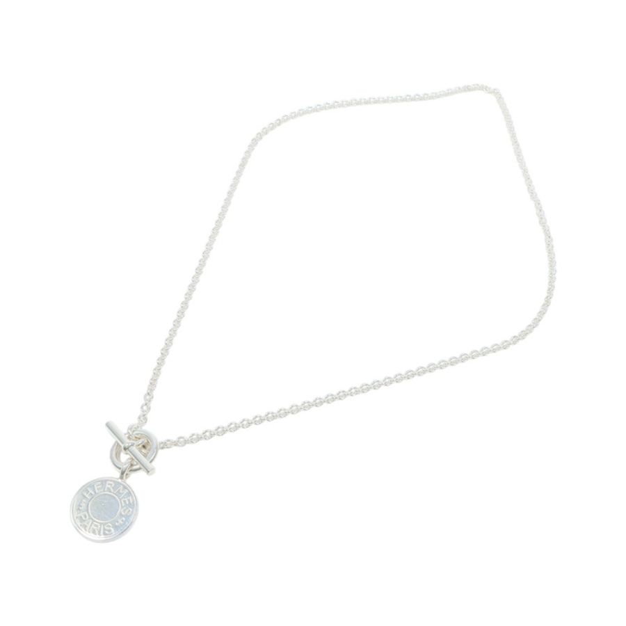 HERMES 金屬Amulettes Ex-Libris Necklace項鍊-3