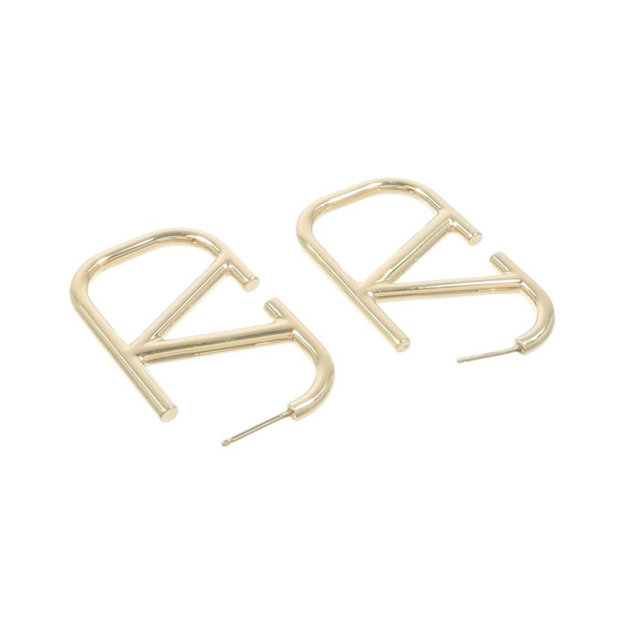Valentino 金屬Vlogo Signature Metal Earrings耳環-3