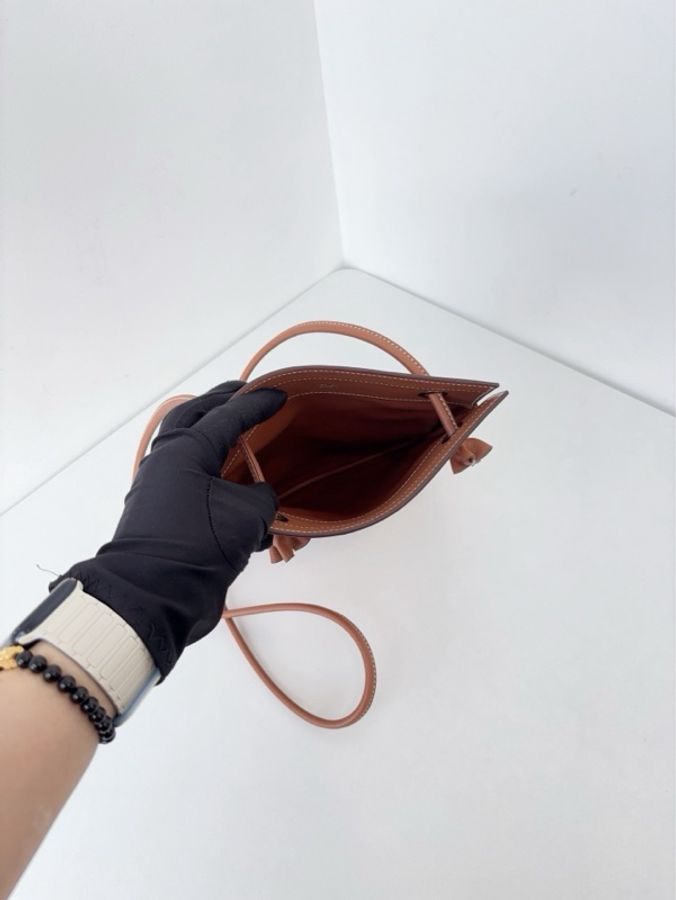 🐎Hermes愛馬仕|Aline mini 金棕銀扣 馬鞍皮|97新|C刻-8