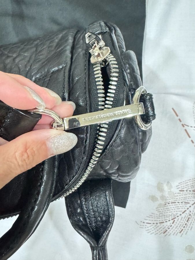 Alexander Wang rockie mini銀色鉚釘包-3