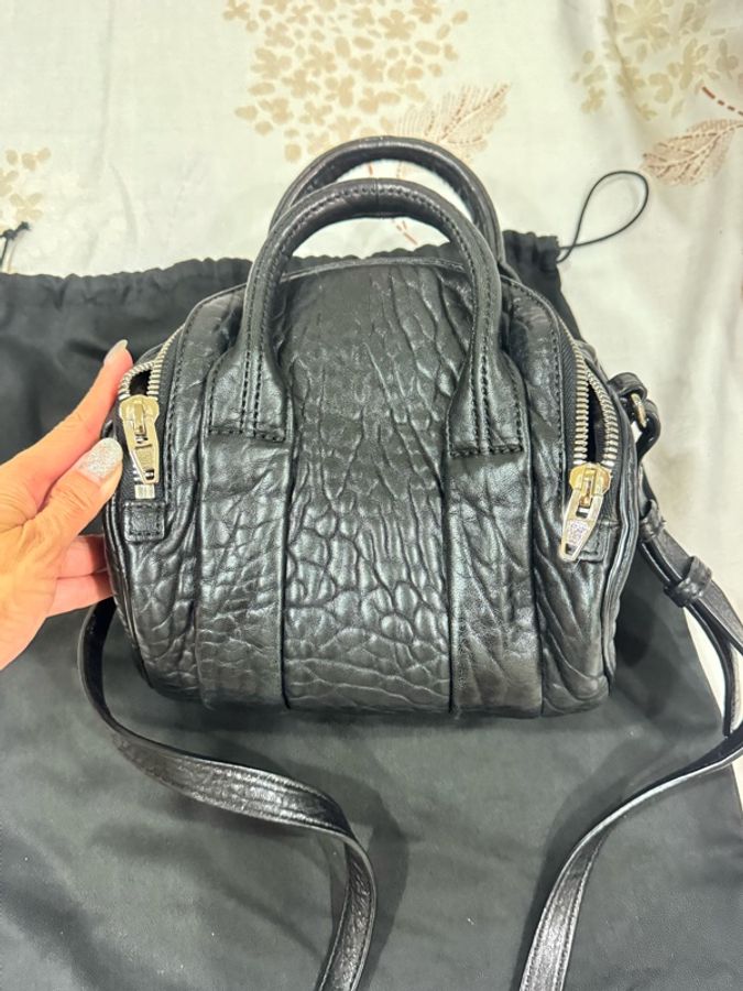 Alexander Wang rockie mini銀色鉚釘包-6