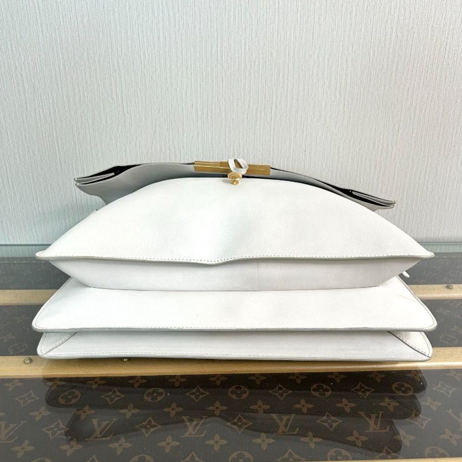 CELINE 中古款clasp手提肩背信封包 39*27*3 98新配件塵袋吊牌-4
