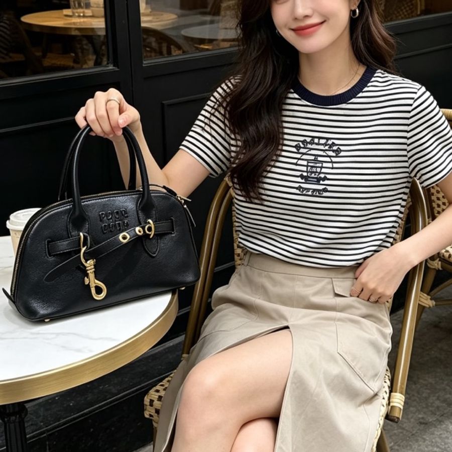 MIUMIU繆繆Aventure黑金貝殼包小號全網最低秒殺🧛🏻♀️-7