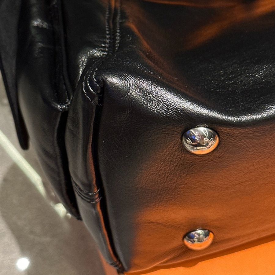 Louis Vuitton路易威登carryall cargo pm 小號黑武 士芯片款近全新-15
