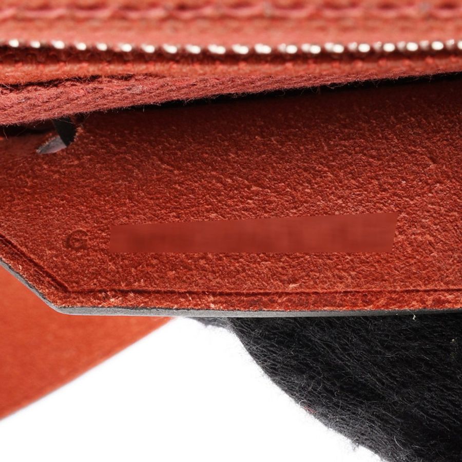 Herbag Zip 20 Mini Hunter牛皮 帆布 酒紅色 G刻 肩背包【HERMES 愛馬仕】 H086430CK-4