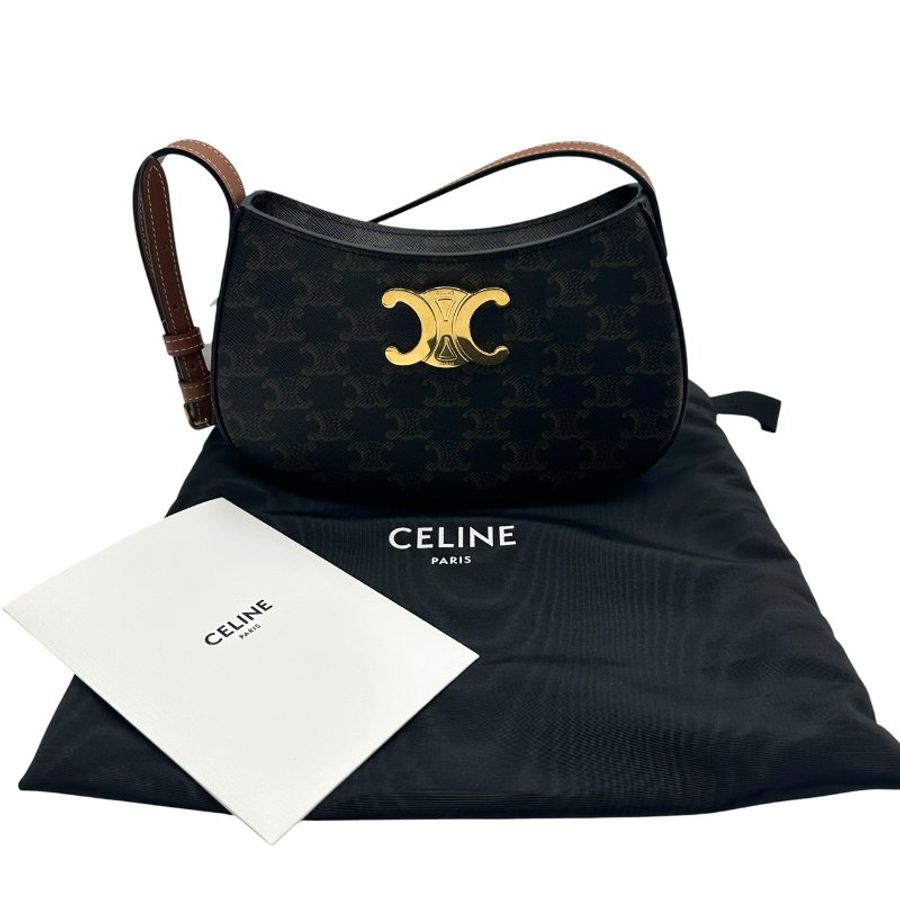 【美收精品】CELINE Tilly 中型老花手提肩背包 C-780【隔月月中將轉賣至日本 上架期限30天】-0