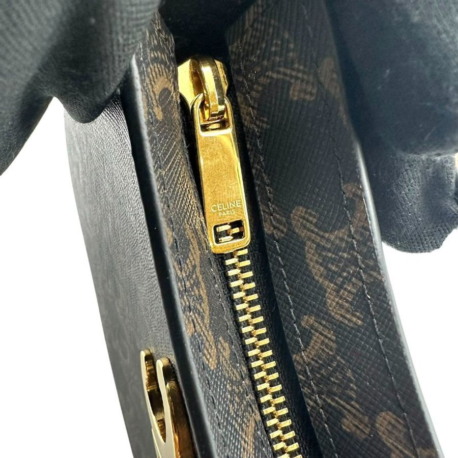 【美收精品】CELINE Tilly 中型老花手提肩背包 C-780【隔月月中將轉賣至日本 上架期限30天】-11