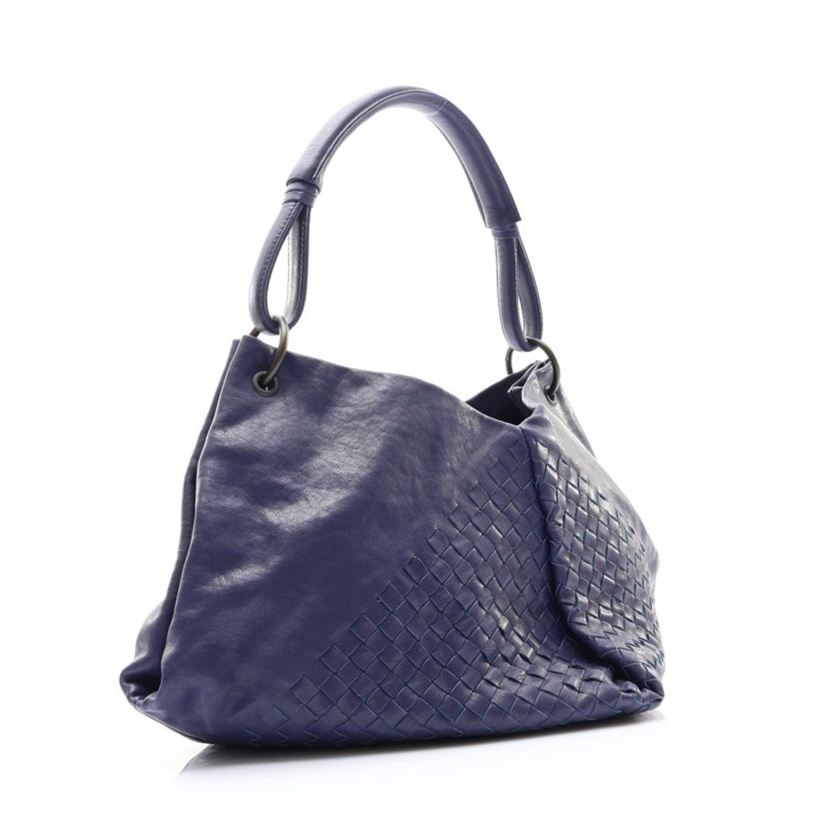 BOTTEGA VENETA BV 寶緹嘉 Fortune Cookie Hobo 肩背包 紫色 羊皮編織 131597 131597-1