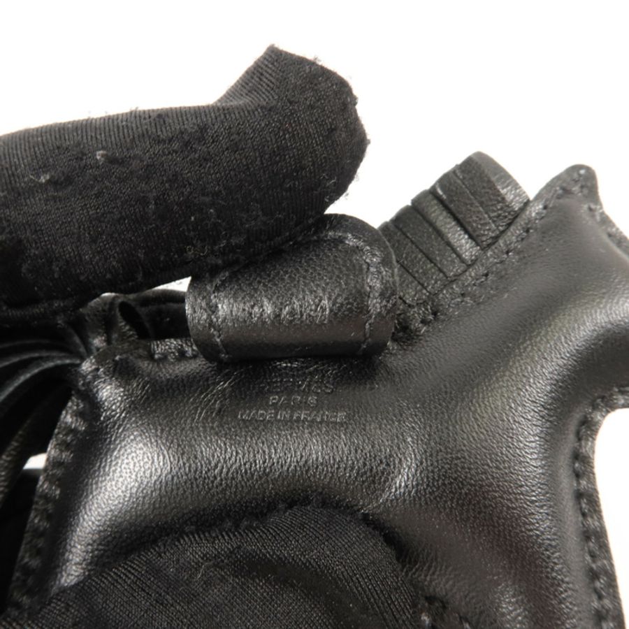 HERMES Milo皮革Rodeo PM掛飾-5
