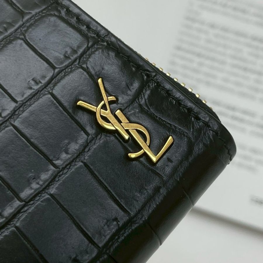 YSL 拉鍊長夾-6