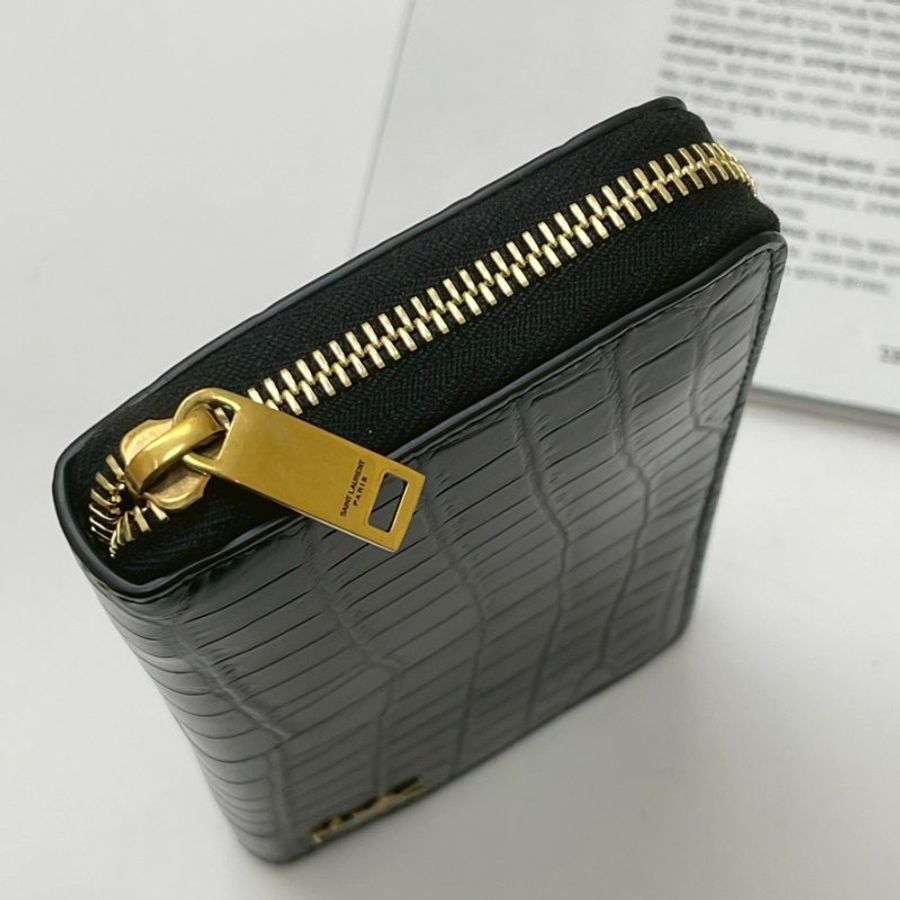 YSL 拉鍊長夾-9