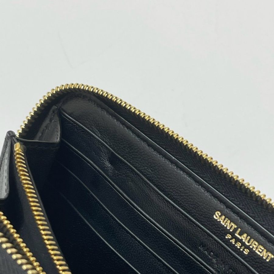 YSL 拉鍊長夾-10