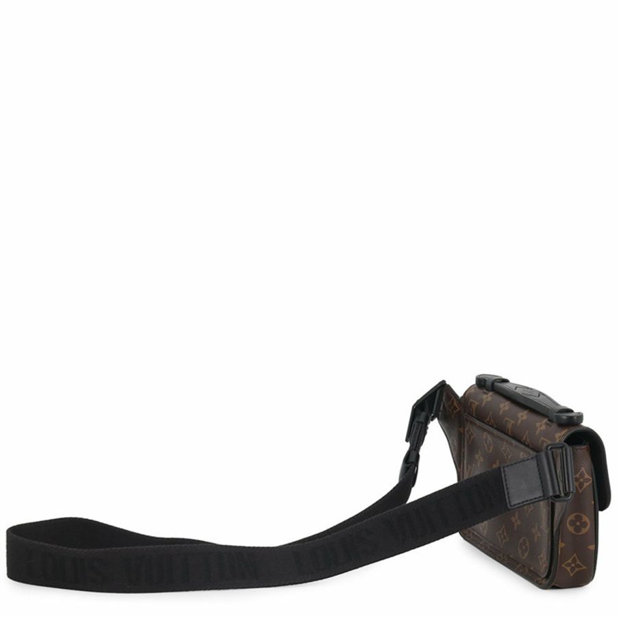 路易威登 Monogram Macassar S-Lock 斜背包 M45807 男士路易威登手提包-1