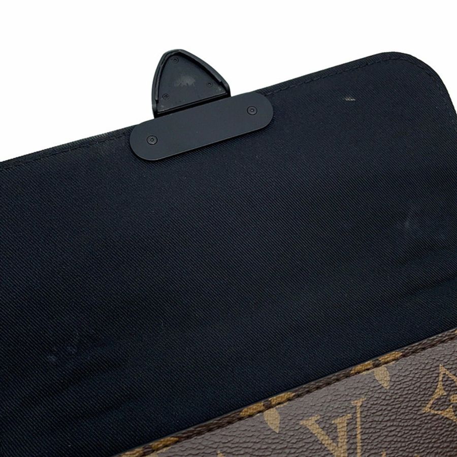 路易威登 Monogram Macassar S-Lock 斜背包 M45807 男士路易威登手提包-10