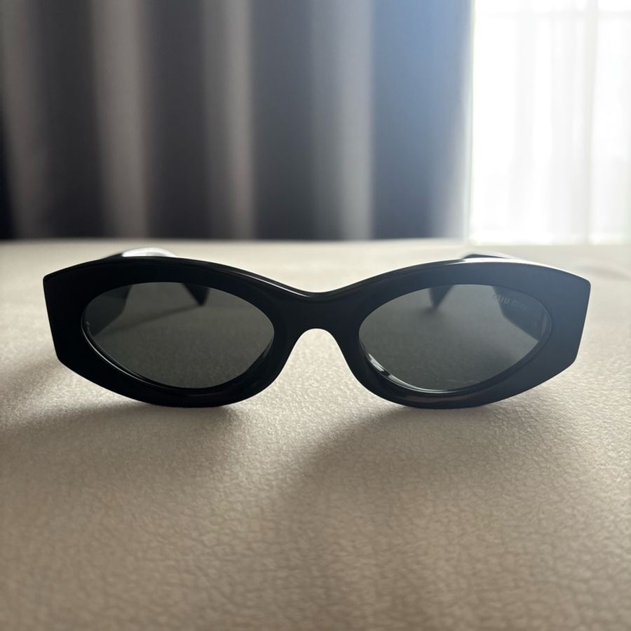 Miu Miu 太陽眼鏡墨鏡 SMU 11W 石板灰-0