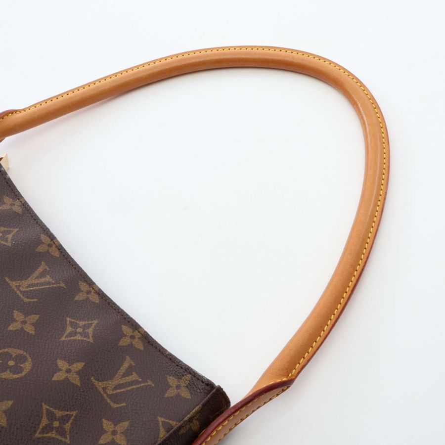 路易威登 Looping MM 單肩包 M51146 Monogram 帆布皮革二手女款-5