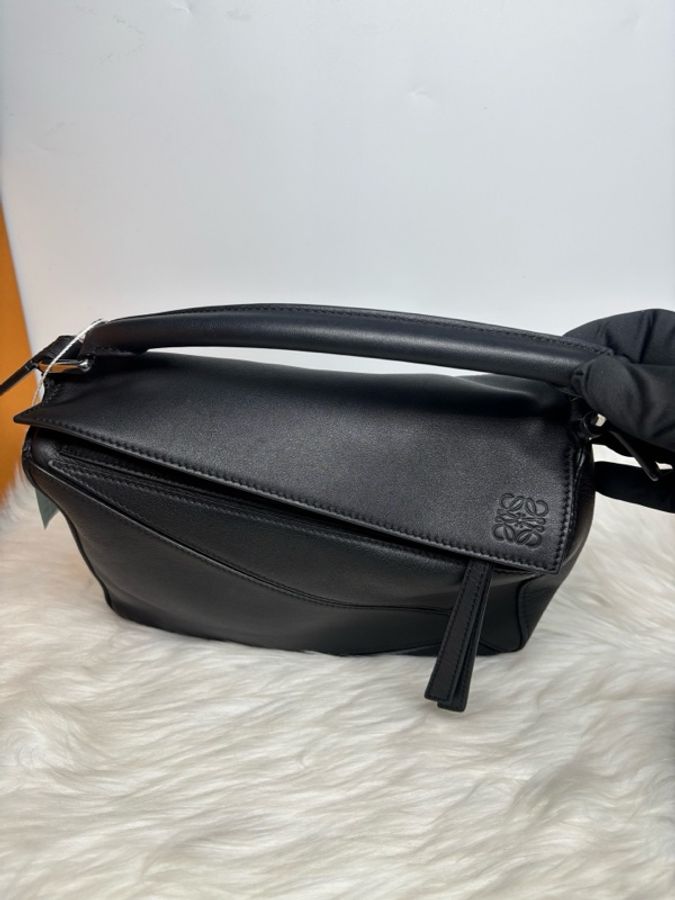Loewe 羅意威幾何小號黑色-6