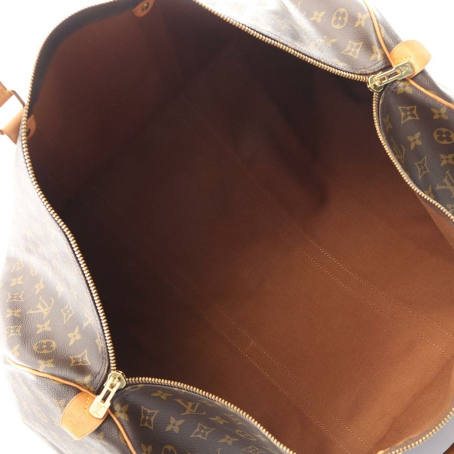 路易威登 Keepall60 手提包 M41422 Monogram 帆布皮革棕色二手 LV-2
