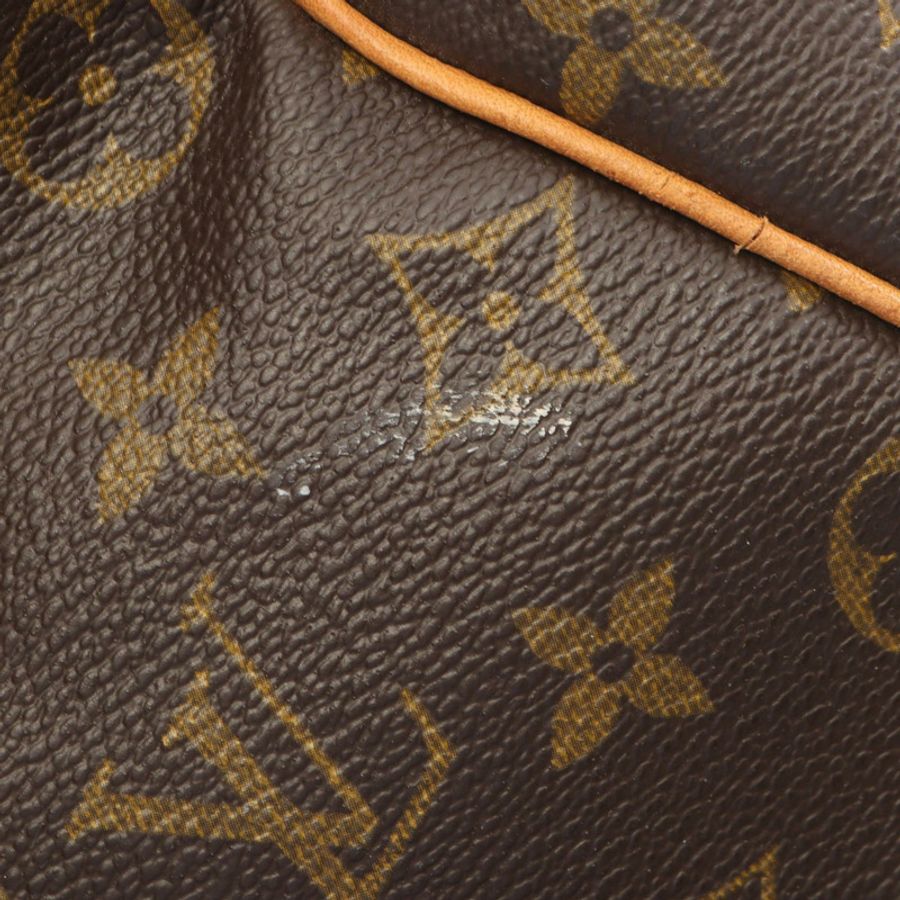 路易威登 Keepall60 手提包 M41422 Monogram 帆布皮革棕色二手 LV-11