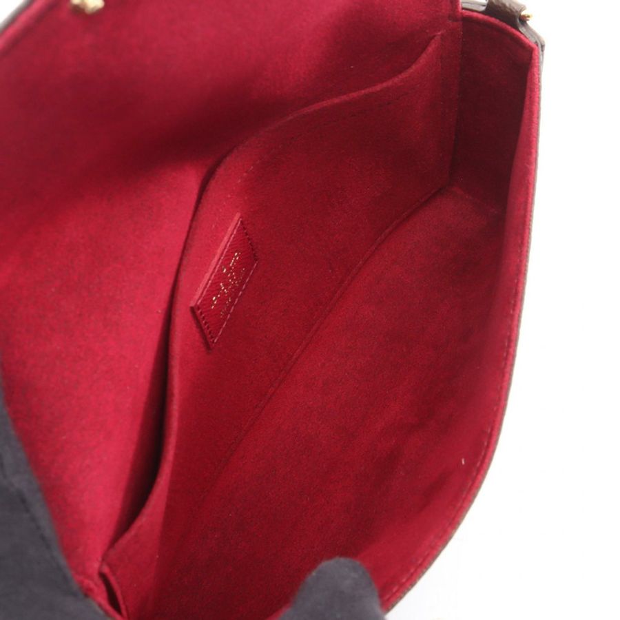 路易威登 Felicie Pochette 鏈條單背包 M81896 Monogram 帆布 二手 LV-2