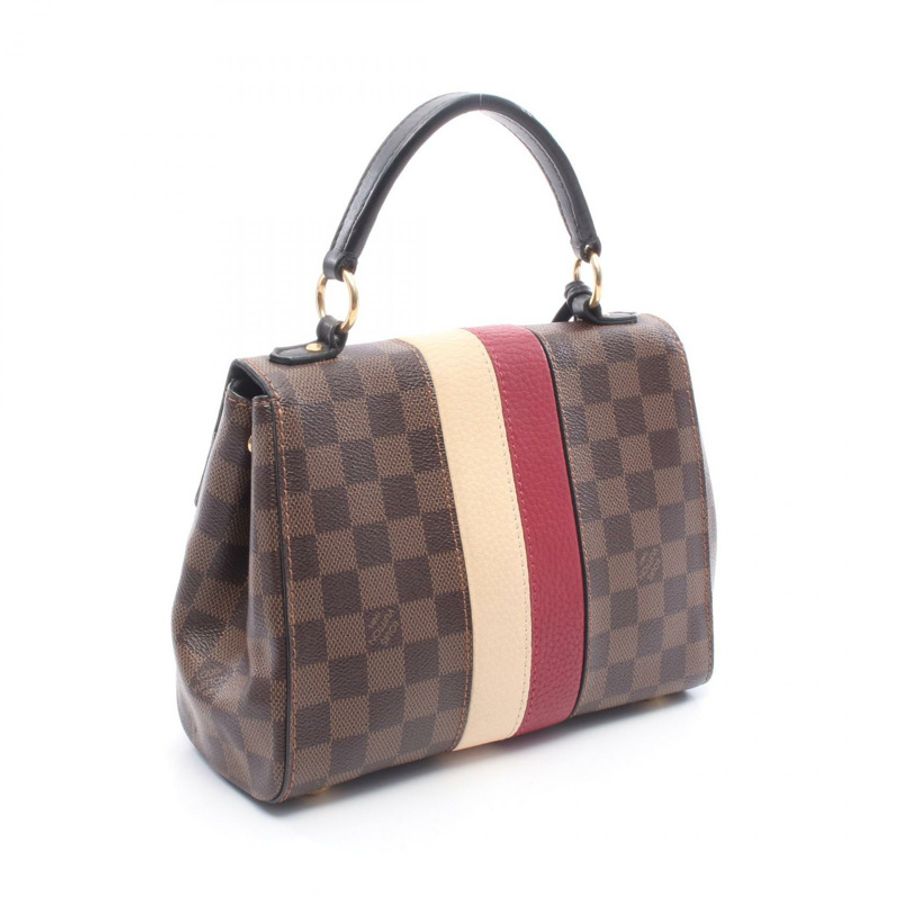 路易威登 Bond Street BB 單肩手提包 N41076 Damier 帆布皮革棕色-1