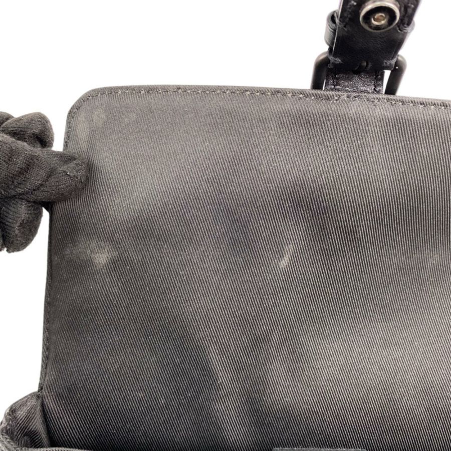 △ LOUIS VUITTON 路易·威登 Black Coated Canvas Monogram Eclipse Montsouris Wearable Wallet Shoulder Bag 黑色塗層帆布經典老花肩背包 M83567-267014352-10