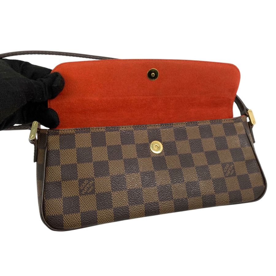 △ LOUIS VUITTON 路易·威登 Brown Coated Canvas Damier Recoleta Shoulder Bag 啡色塗層帆布經典格紋肩背包 N51299-267014862-13