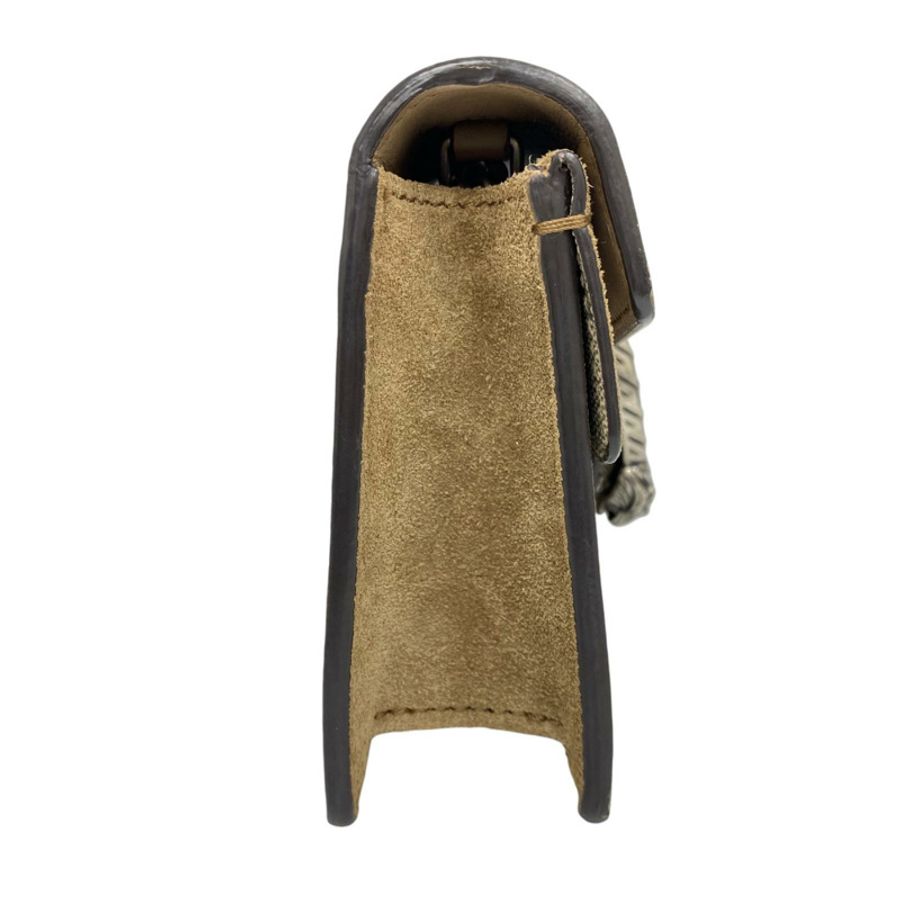 ☆ GUCCI 古馳 Beige Coated Canvas GG Monogram Shoulder Bag 淺褐色塗層帆布GG經典花紋肩背包 476432-267015270-3