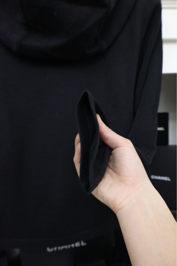 Chanel 03年运动方标系列黑色运动系列拉链外套-10