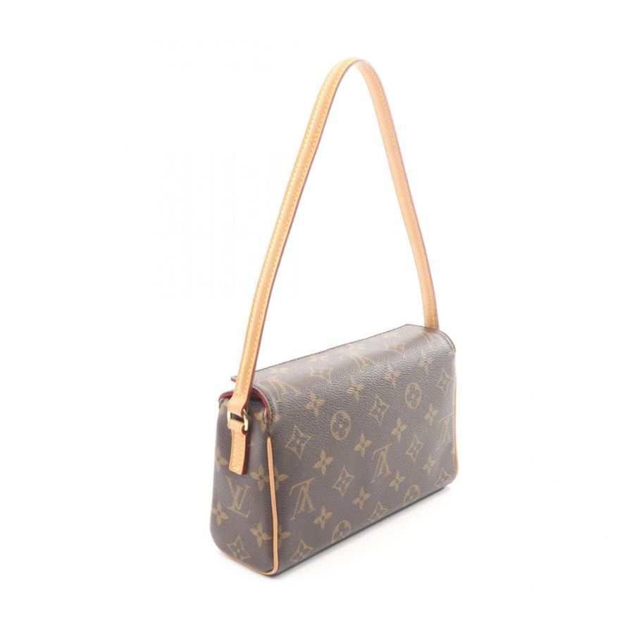 路易威登 Recital 手提包 M51900 Monogram 帆布皮革棕色二手女士 LV-1