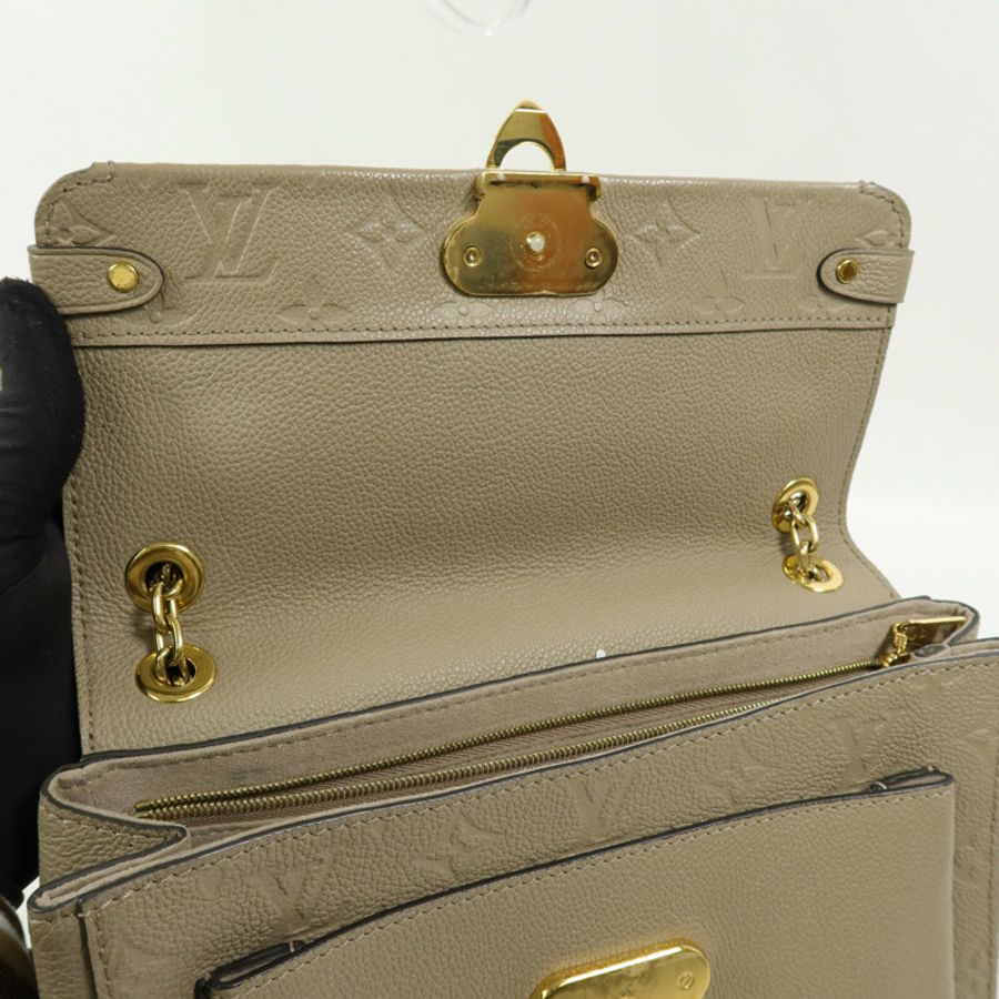 LOUIS VUITTON Monogram Empreinte Vavin PM鏈帶肩背袋-6