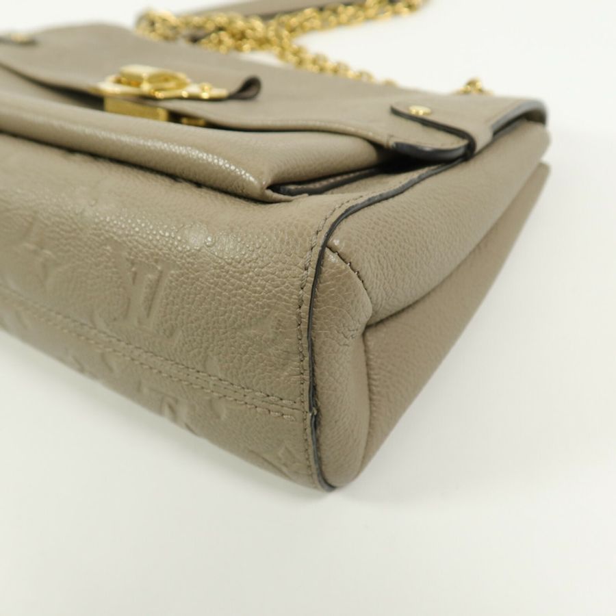 LOUIS VUITTON Monogram Empreinte Vavin PM鏈帶肩背袋-12