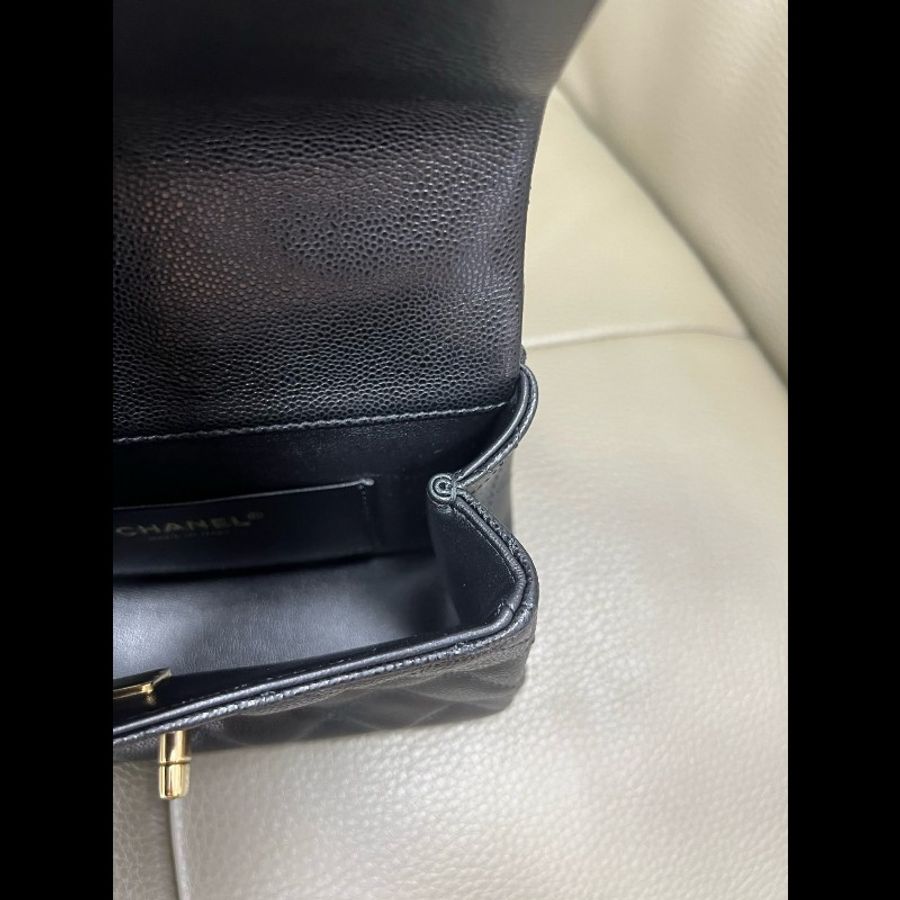 Chanel 26p Handle
新款黑金魚子醬牛皮-10