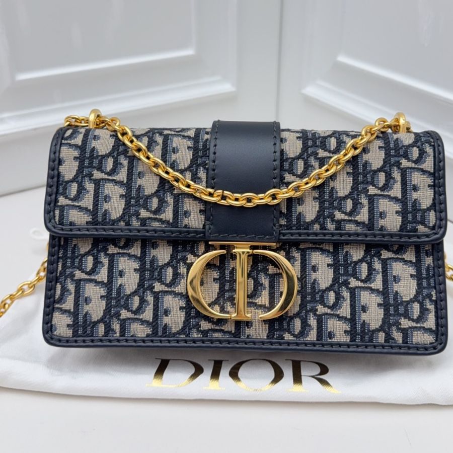 Dior 迪奧 蒙田老花 30鏈條包-1
