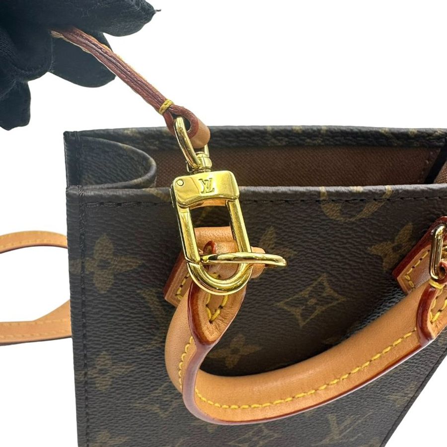 【美收精品】 Louis Vuitton 老花Petit Sac Plat手袋 C-786 隔月月中將轉賣至日本 上架期限30天】-11