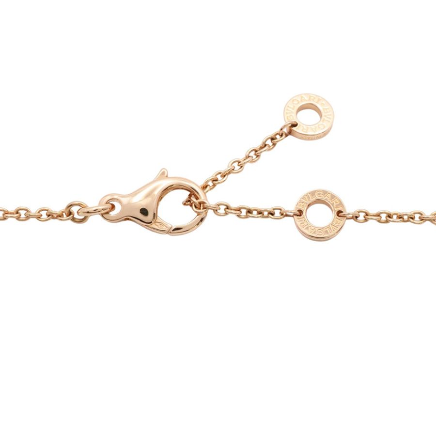 B.zero1 項鍊 18K玫瑰金白金 鑽石【BVLGARI 寶格麗】-8