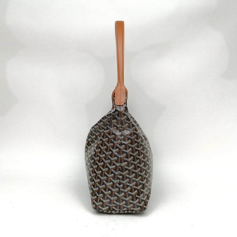 GOYARD BohemeHoboBag子母腋下包拼色PVC銀扣肩背包-1