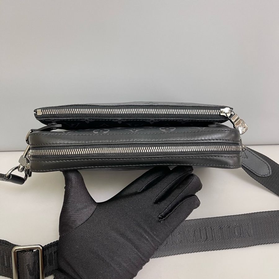 Louis Vuitton Trio 黑武士老花三合一晶片款-5