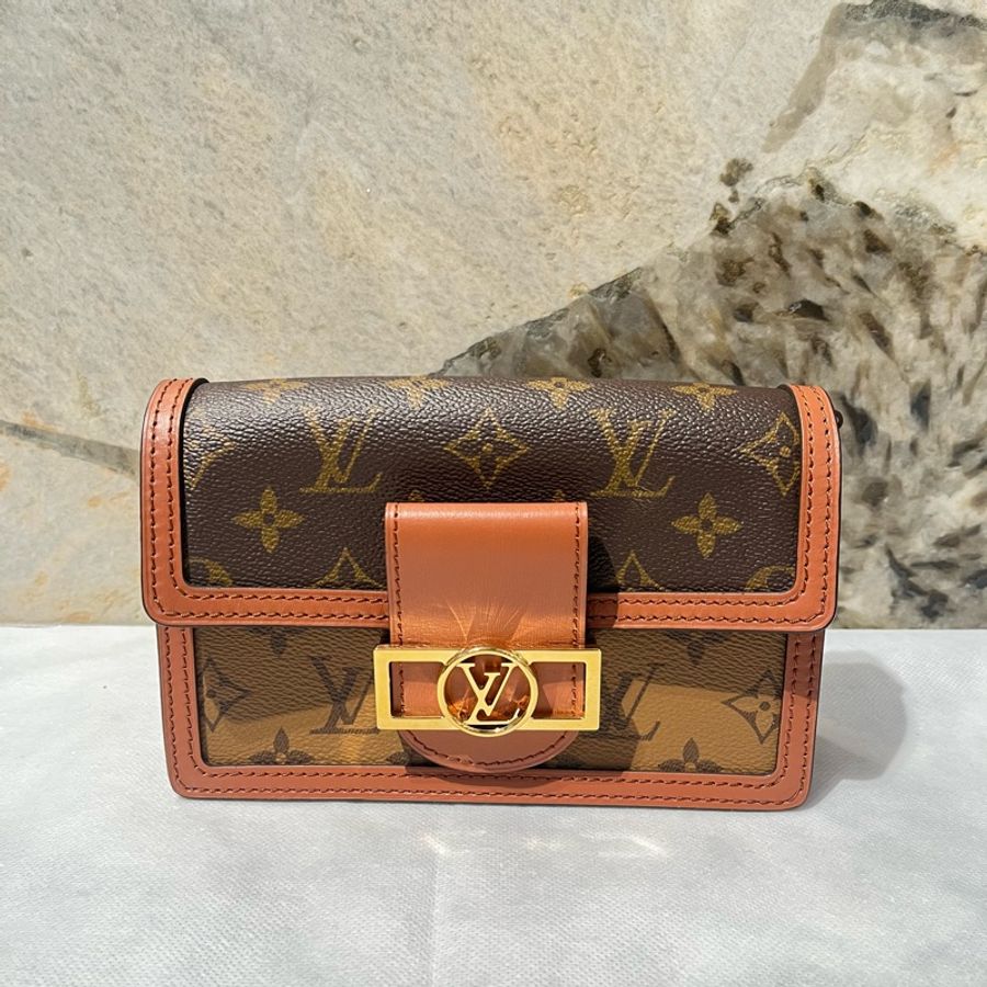 Louis Vuitton 字花 Dauphine WOC-0