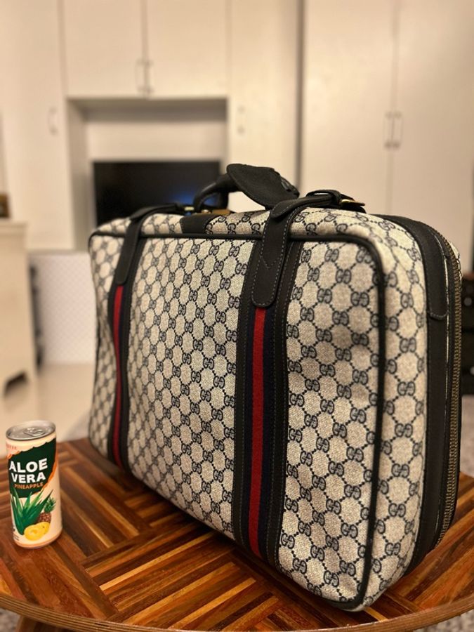Gucci Monogram 行李袋 luggage trunk-4