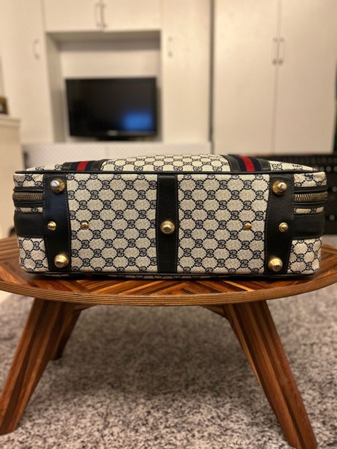 Gucci Monogram 行李袋 luggage trunk-6