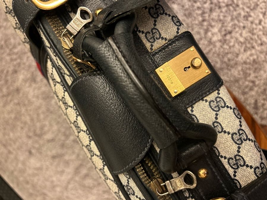 Gucci Monogram 行李袋 luggage trunk-7