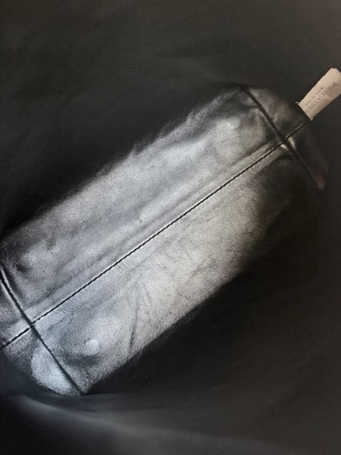 Bottega Veneta葆蝶家bv Wallace黑色編織飯盒包 尺寸20×13×9.5-7
