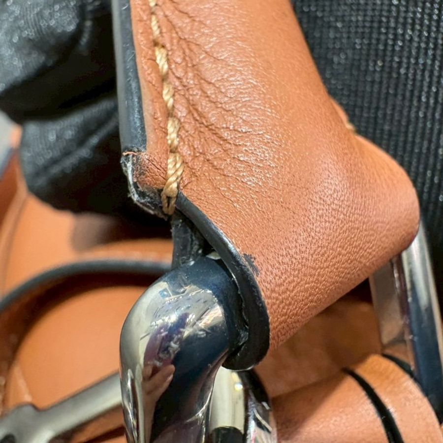 LOEWE Small Puzzle 小號款焦糖色Small幾何拼圖包-15