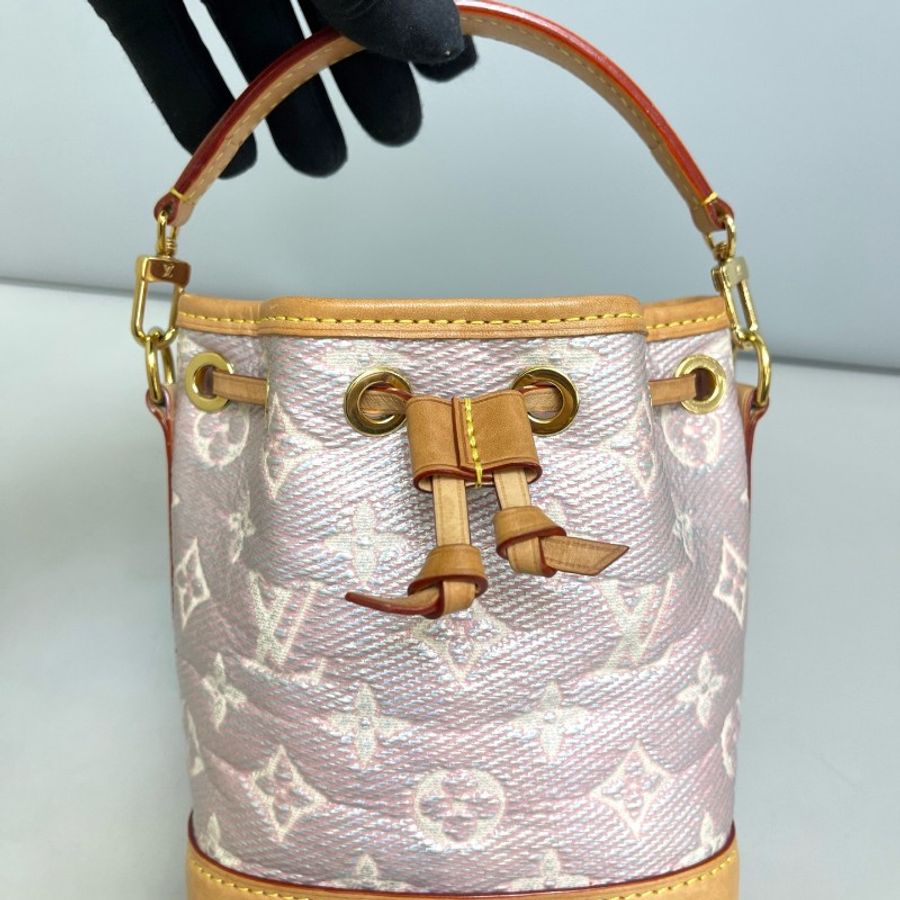 Louis Vuitton Nano Noe炫彩限定款水桶包 晶片款-6