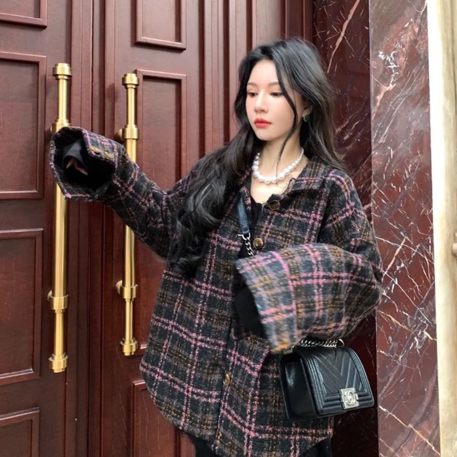 全新全配🖤✨#香奈兒 #黑銀荔枝牛皮V紋 #小號leboy單肩斜挎包 #29開有卡 #20年購證-1
